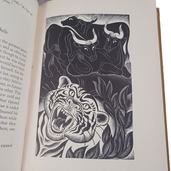 Aesop's Fables with Wood-Engravings by Boris Artzybasheff Rare Book - Picture 10 of 11